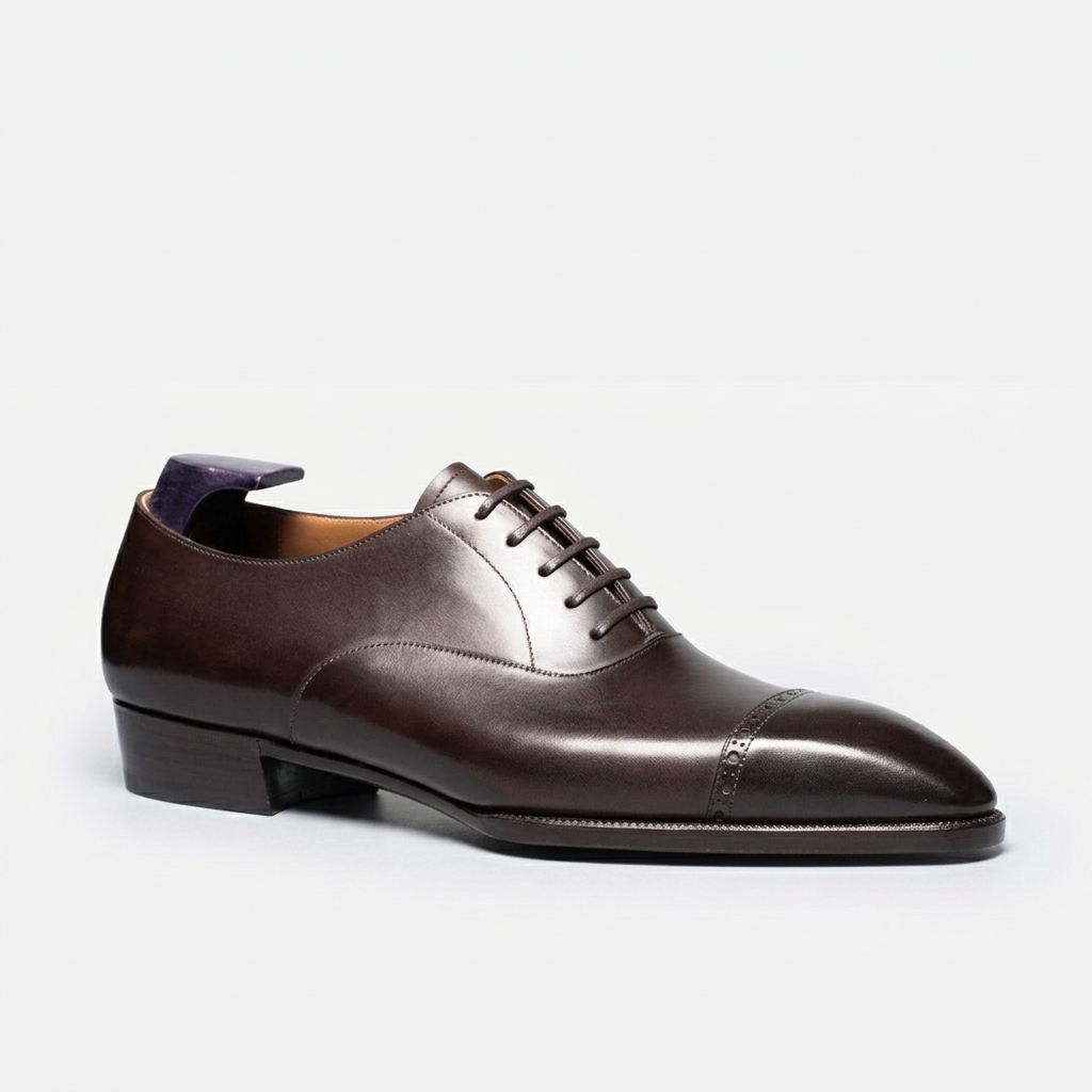 8018 Wilde Punched Captoe Oxford